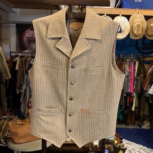 Powder River Outfitters Men's Brown Vest